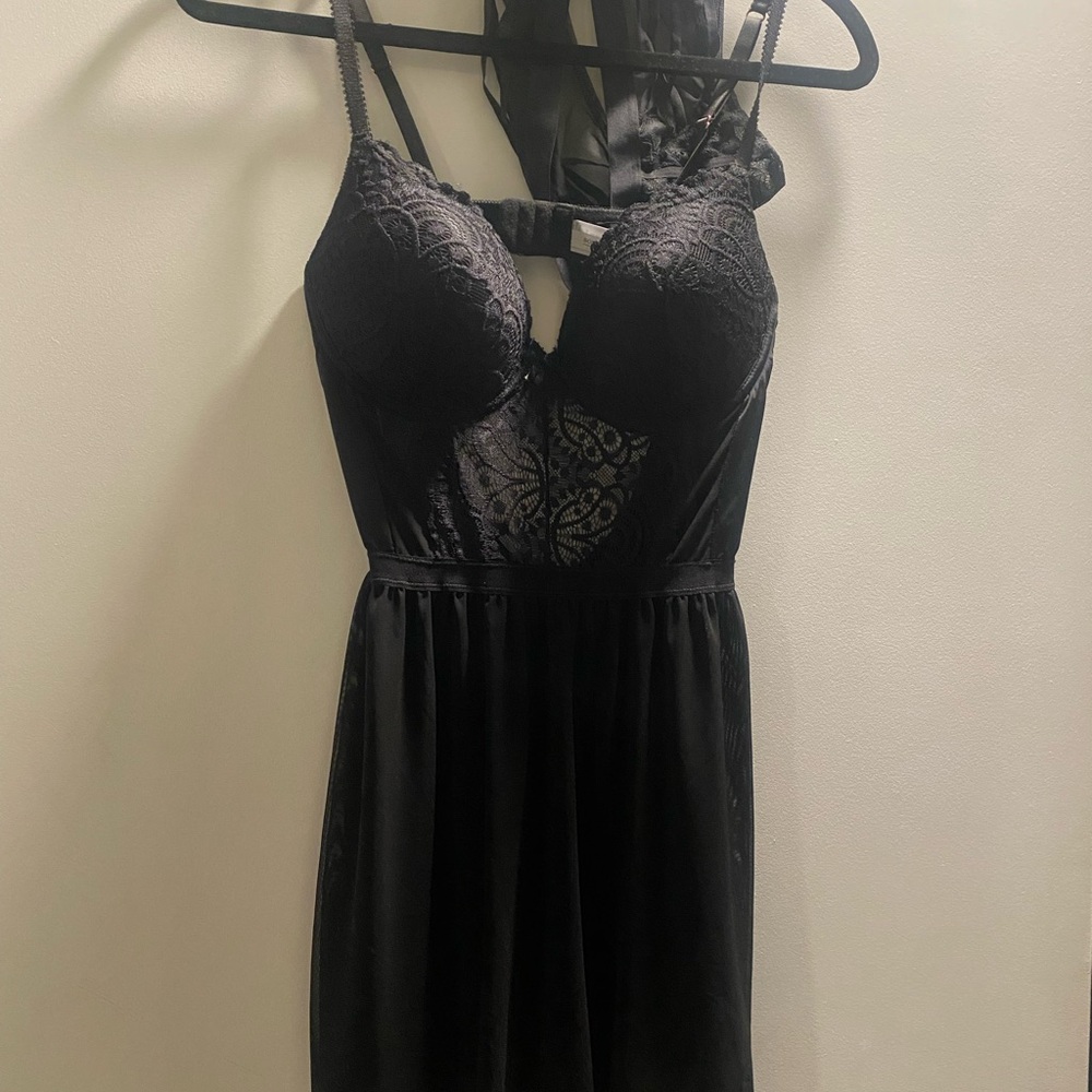 Sophie B. Black Lace Lingerie/